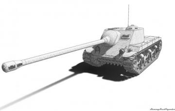 Wallpaper Tank Gun Wot 25 T25at T25 At