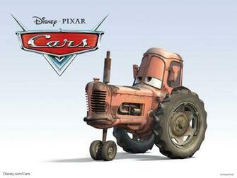 Tractor From Disney Pixar Movie Cars Wallpaper Click Picture For