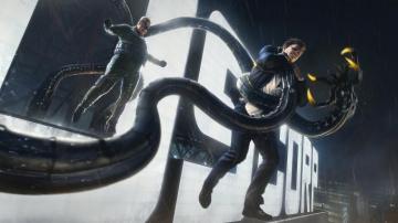 Doctor Octopus Vs Hammerhead Spider Man Ps4 Art 4k