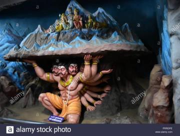 King Ravana Of Lanka Stock Photos