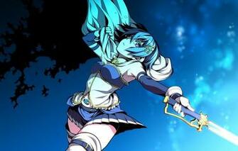 Wallpaper Girl Tears Art Blade Mahou Shoujo Madoka Magica