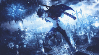 Hq Res Blue Exorcist Wallpaper Liddell Nail