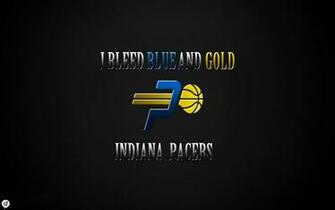 Indiana Pacers Wallpaper I Bleed Blue And Gold By 31andonly On