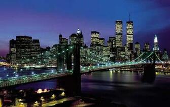 Raftrolile Manhattan Skyline Wallpaper