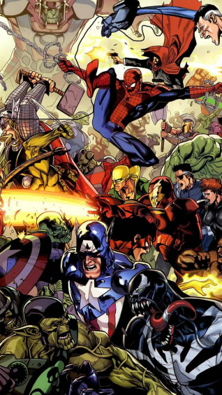 Marvel Wallpaper For iPhone HD