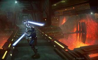 Mustafar Facility Concept HD Wallpaper Background Image