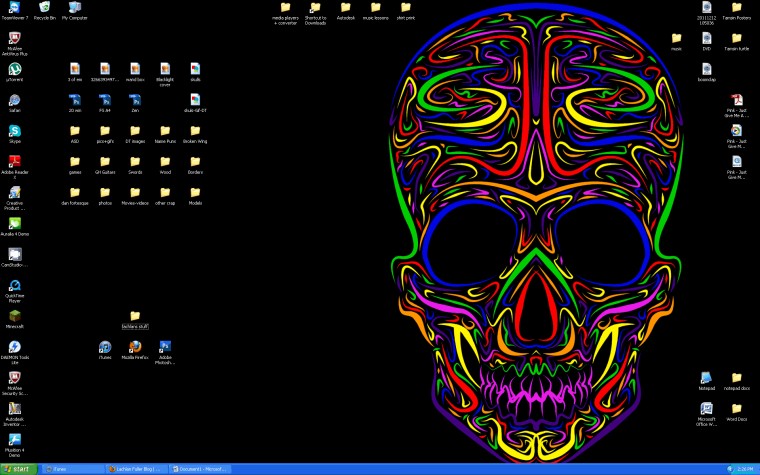 Badass Desktop Background