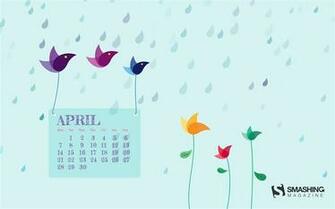 April Calendar Desktop Themes Wallpaper List