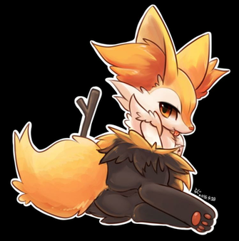 Braixen By Apricolor Deviantart