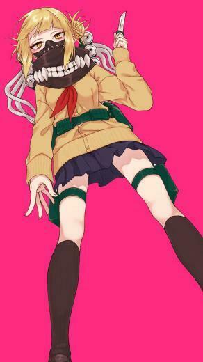 Himiko Toga Mask 4k Wallpaper