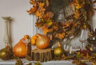 Amazon Leyiyi Happy Thanksgiving Day Backdrop Autumn