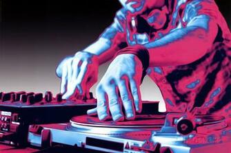 Dj Turntable Art Babes HD Wallpaper