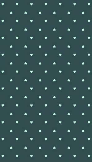 Green Hearts iPhone Wallpaper Background Pattern Background