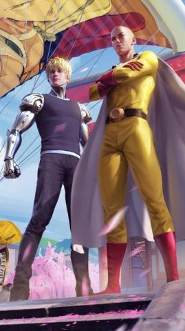 One Punch Man Garena Fire 4k Ultra HD Mobile Wallpaper