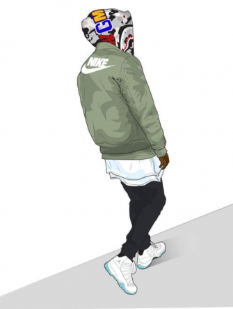 Add Me Up On Ps4 Swag Wallpaper Nike Cartoon