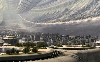 Future Cityscape Wallpaper HD