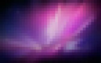 Bit Pixelated Mac Os X Aurora Wallpaper