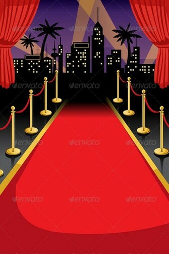 Red Carpet Background Decorative