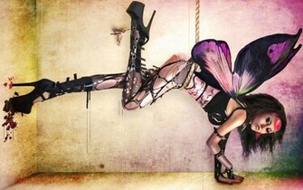 Gothic Fairy After Dark Wallpaper