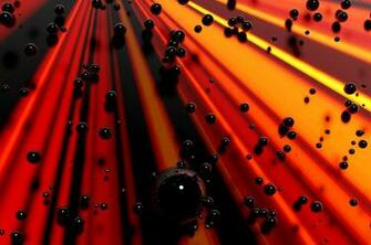 Bubbly Lines Chromebook Pixel Wallpaper HD Abstract 4k
