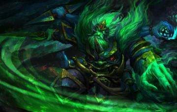 Wallpaper Weapons Beauty Art Claws Green Dota Ostarion