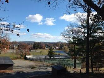 White Park Concord Nh State House Is In The Background With