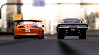 Fast And Furious Background Wallpaper