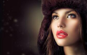 Beauty Fashion Model Girl With Hat HD Wallpaper