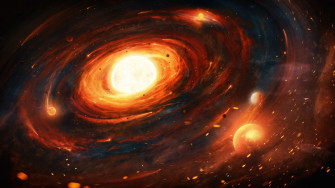 Space 3d Art 4k Wallpaper HD Digital Universe
