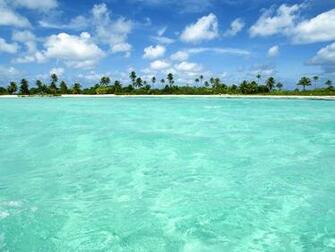 Scenery Clean Sea Wallaper Tropical Island Beach