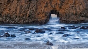 Pfeiffer Beach Big Sur Wallpaper
