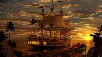 Pirate Ship Wallpaper