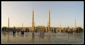 Masjid Nabawi Aerial Wallpaper