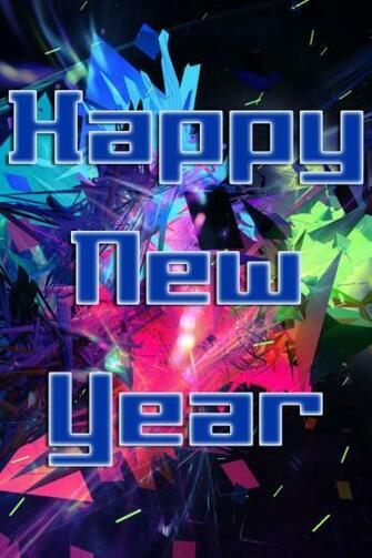 Stylish New Year iPhone 4s Wallpaper Cafe