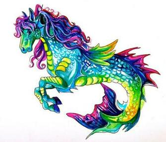 Hippocampus Tattoo By Lucky978