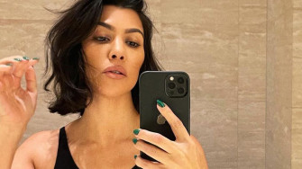 Kourtney Kardashian Has Cut Her Long Hair Into A Lob Glamour Uk