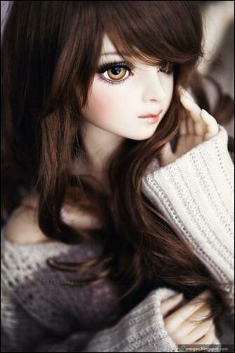 Very Cute Doll Wallpaper