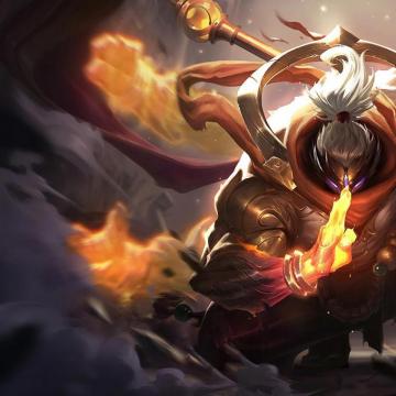 God Staff Jax Wallpaper Engine Cool Art League