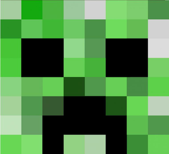 Pin Minecraft Creeper Head