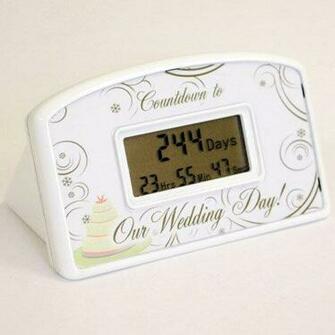Affordable Wedding Countdown Clock Timer Prices