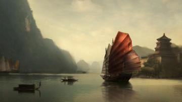 Asian Background Wallpaper On