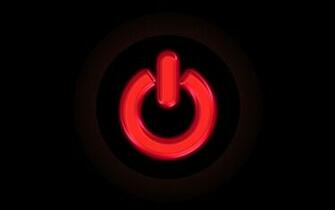 Power Switch Red And Black Wallpaper