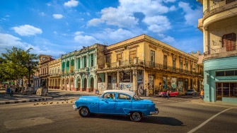Cuba Houses Havana Street Wallpaper