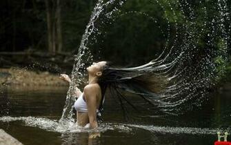 Beautiful Sexy Celebrity Girl In Water HD Wallpaper E Entertainment