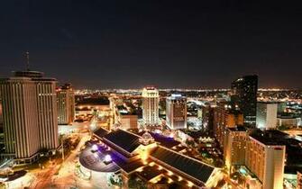 New Orleans At Night Wallpaper Skyline Louisiana