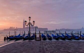 Venice Italy San Giorgio Maggiore Boats X