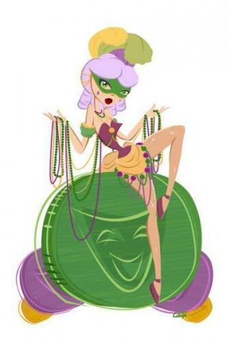 Mardi Gras Myspace Graphics