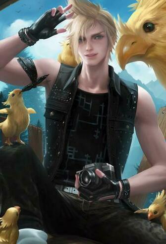 Prompto Argentum Mobile Wallpaper Zerochan Anime Image Board