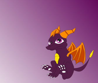 Chibi Spyro Wallpaper By Spyro98