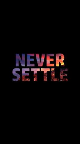 Oneplus Wallpaper Neversettle Oneplus6 HDwallpaper